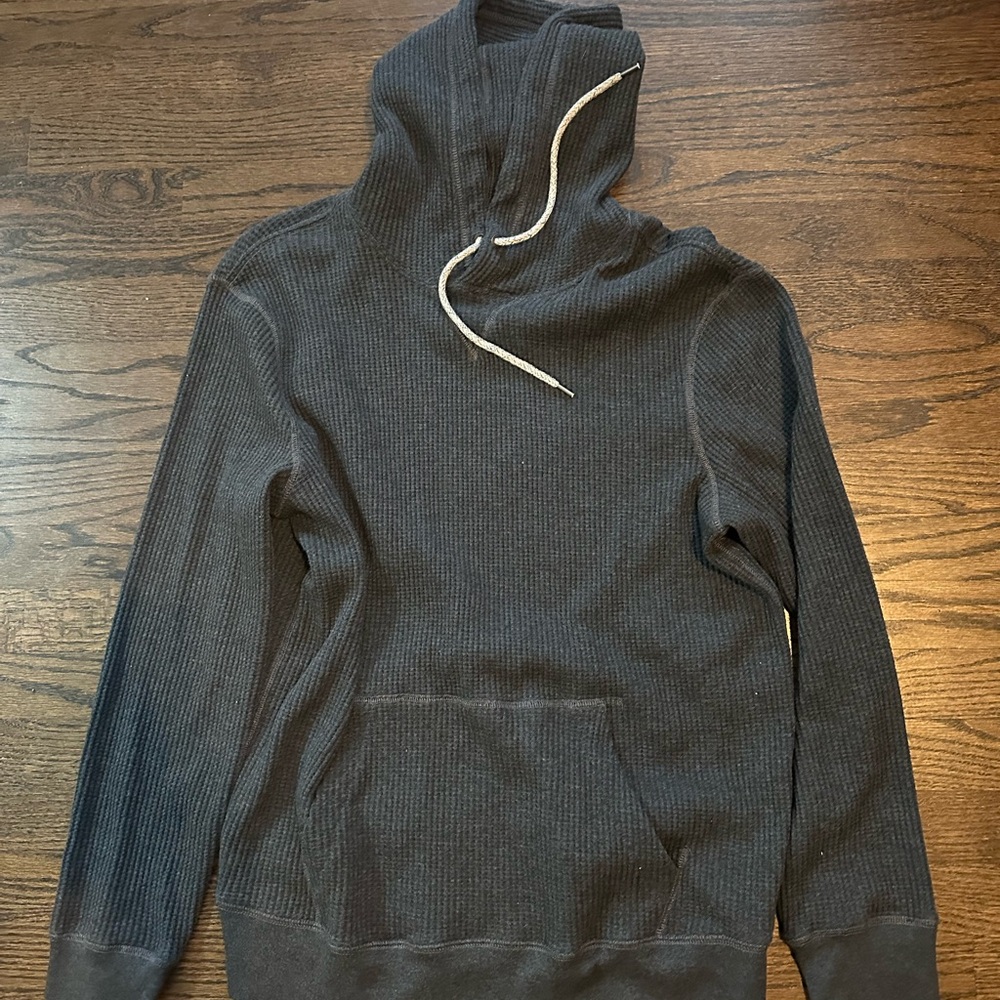 American Eagle Outfitters Charcoal Knit Hoodie